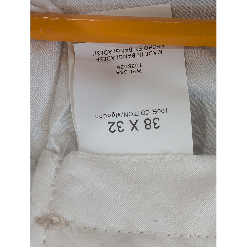 Haggar Classic Fit Work to Weekend Tan Khaki Dress Pants Men's 38x32 - Picture 6 of 6
